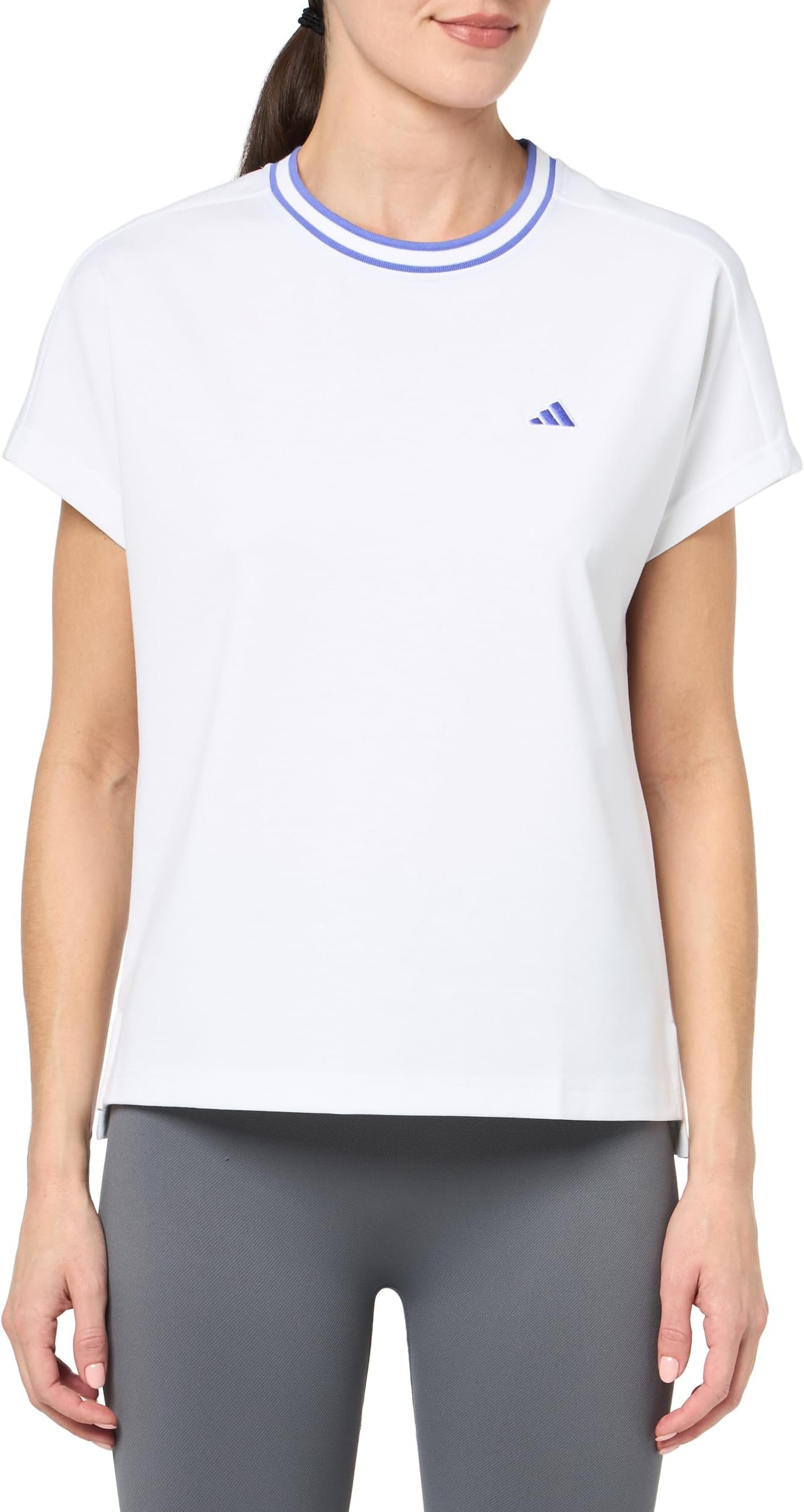 one shoulder adidas top