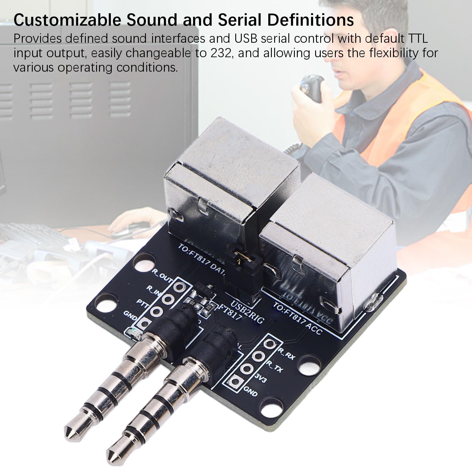GOWENIC USB Digital Modes Interface do Karty Dźwiękowej Krótkofalarskiej