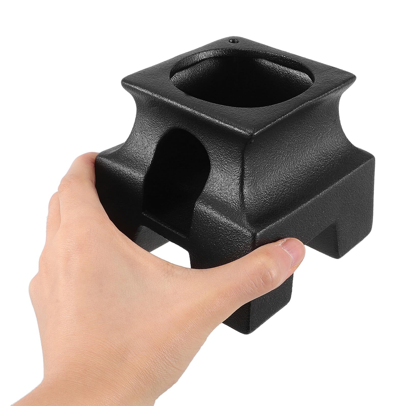 Gatuida Keramik Santo Halter Terrakotta Räucherschale mit Kaminfunktion für Meditation Aromatherapie Duftholzständer aus Stabilem Handgefertigtem Material für Santo Sticks und Salbei