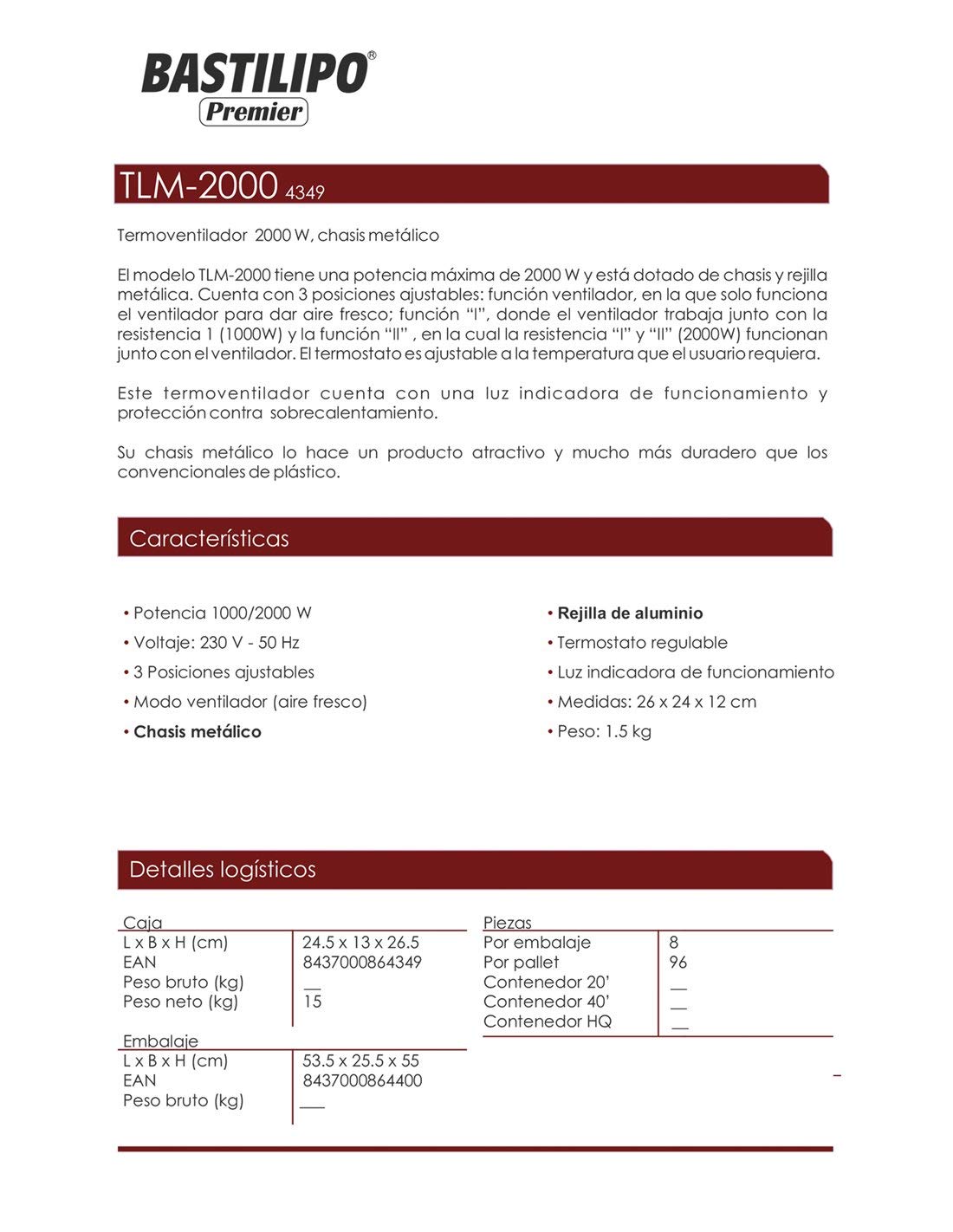 KERAMOS Nativ Radiateur Horizontal 2000W Céramique Blanc Ardoise (K164127