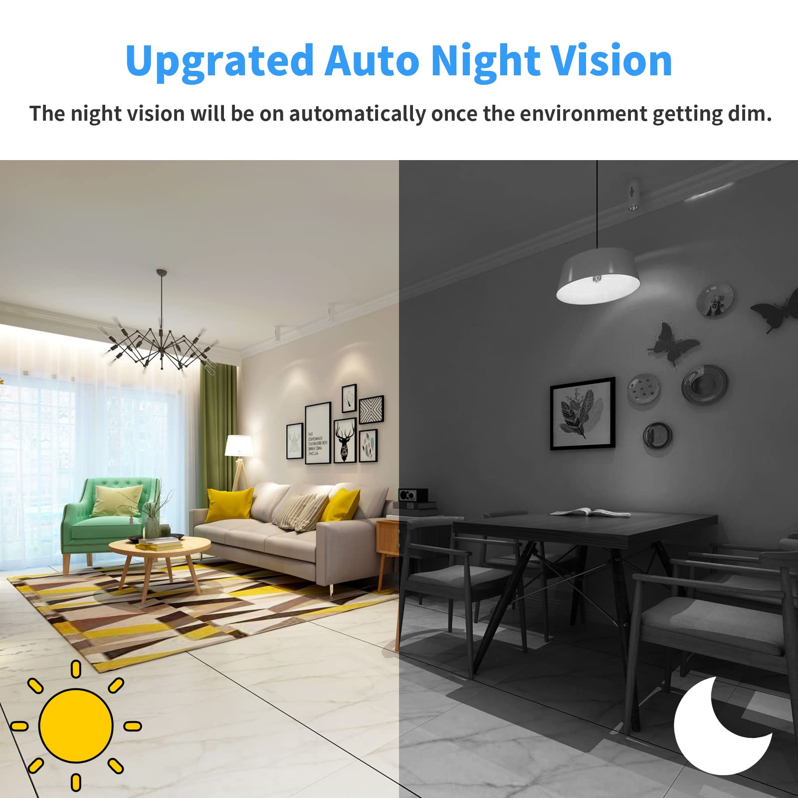 Mini cámara espía wifi-1080P, cámara oculta inalámbrica, cámara de niñera, alimentación en vivo, portátil, pequeña cámara de seguridad de vigilancia para coche, hogar, interior, con aplicación