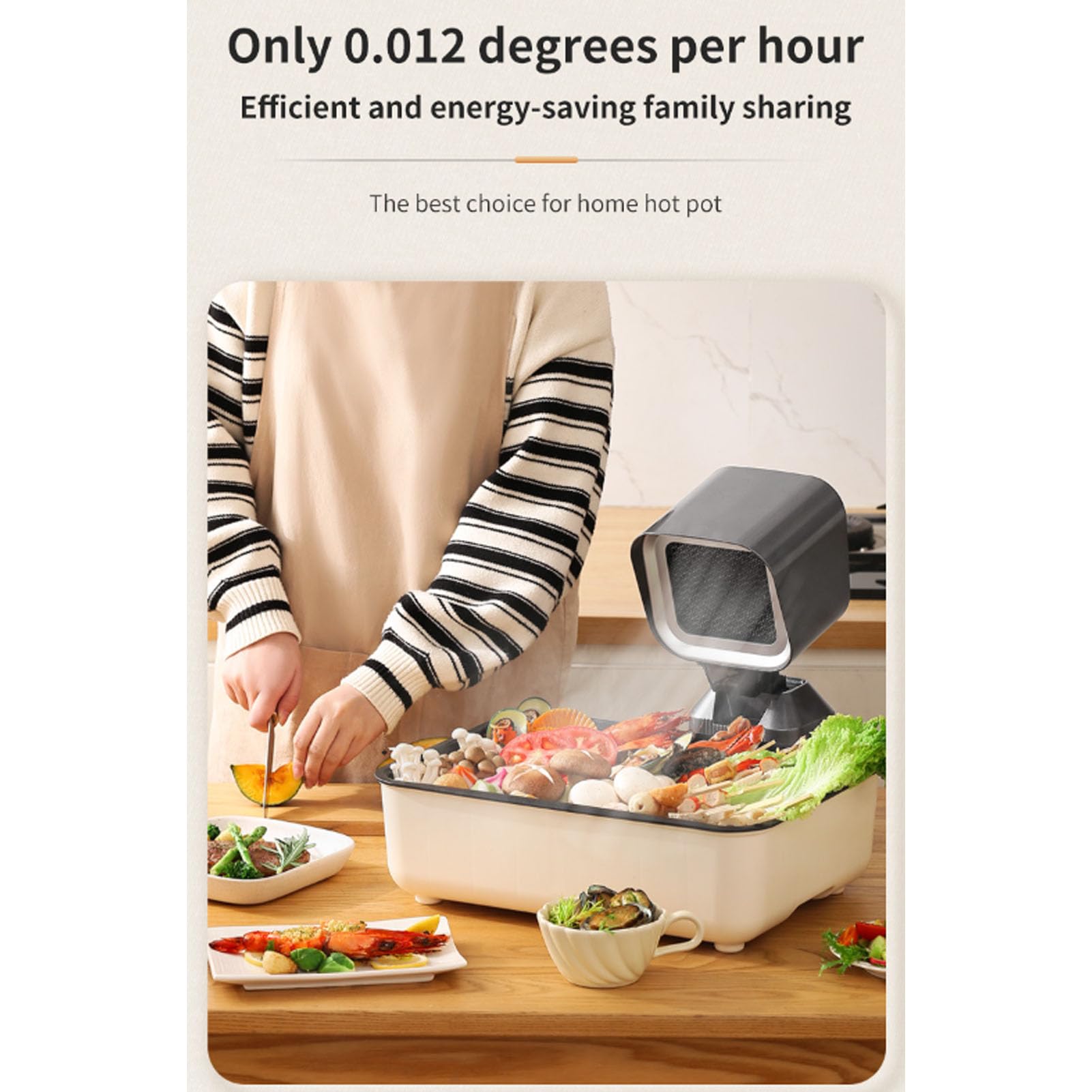 Tragbare Dunstabzugshaube, Mobile Dunstabzug mit Filter Tischhauben Mobil Dunstabzug Leise Umluft 2 Leistungsstufen, für BBQ Hotpot Grillen Wohnung Camping Wohnmobil Reise
