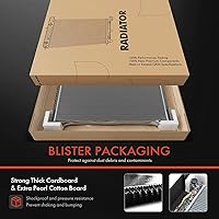 Vista 3 de A-Premium Conjunto de radiador de refrigerante del motor compatible con Kia Optima 2016 2017 2018 2019 2020 L4 1.6L transmisión manual