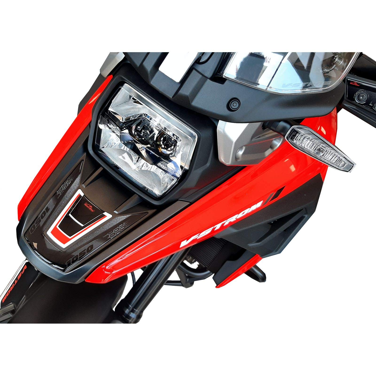 Resin Bike Aufkleber Für Suzuki V-Strom 1050/XT (2020-2021) – 3D-Harz, Schutz Vor Kratzern, Made In Italy
