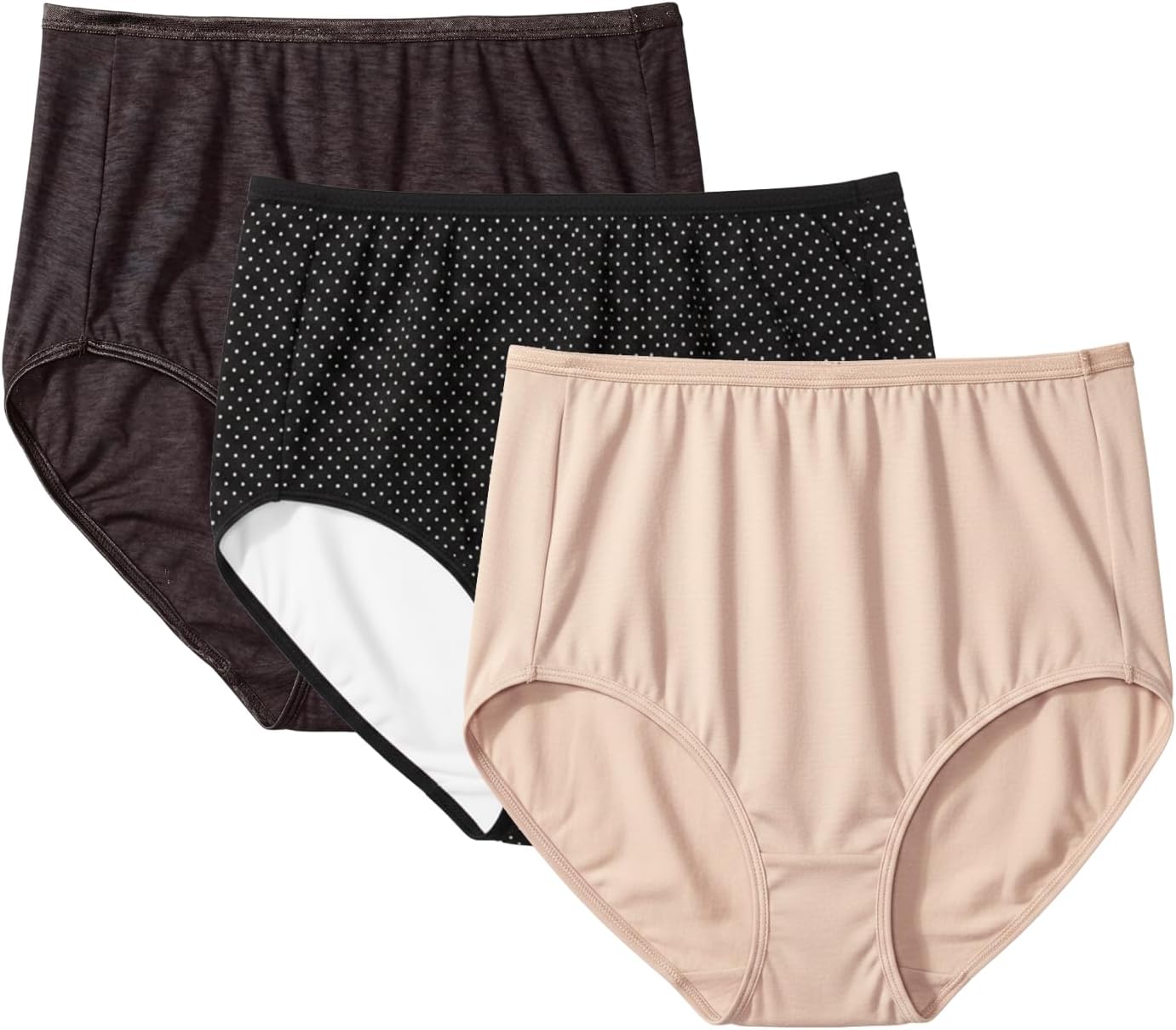 Vanity Fair womens 3 Pack Illumination Brief Panty 13309