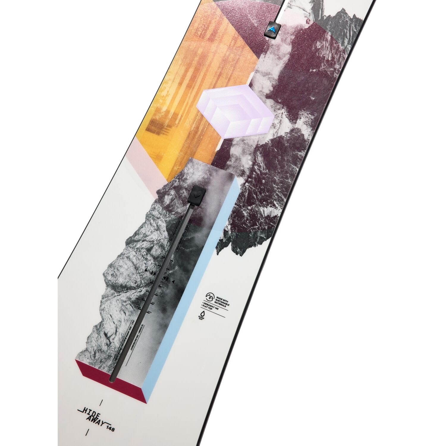 Burton - Tavola da snowboard donna Hideaway – donna – misura 152 – bianco