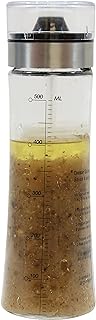 Tablecraft Salad Dressing Shaker, Glass with Plastic & Metal Pour Spout ...