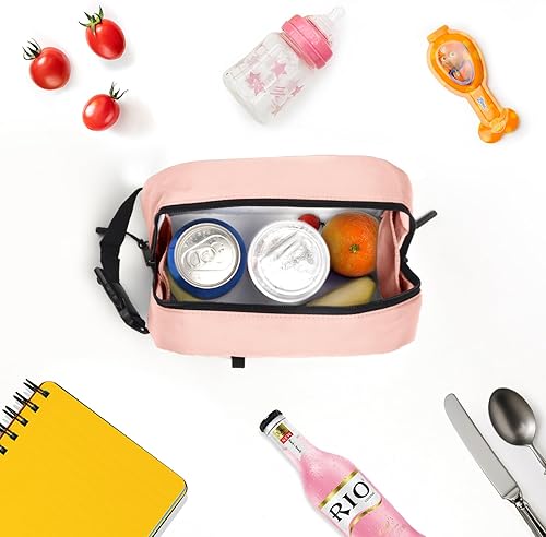 Miniatura 5 de Pequeña bolsa hielera congelable para el trabajo, escuela, viajes, a prueba de fugas, pequeña bolsa aislada para niñosadultos, bolsas de almuerzo