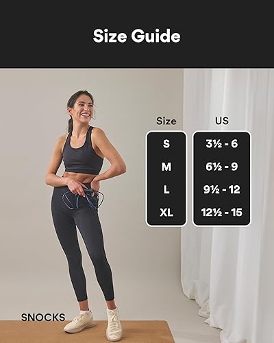 Miniatura 4 de Snocks S-XL 6 pares de calcetines para correr para hombres y mujeres calcetines para correr para mujer y calcetines de entrenamiento para hombre