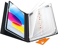 Vista 14 de SMARTDEVIL Protector de pantalla para iPad Air 5ª/4ª de 10.9 pulgadas (2022/2020), iPad Pro de 11 pulgadas (2022/2021/2020/2018) con marco de fácil
