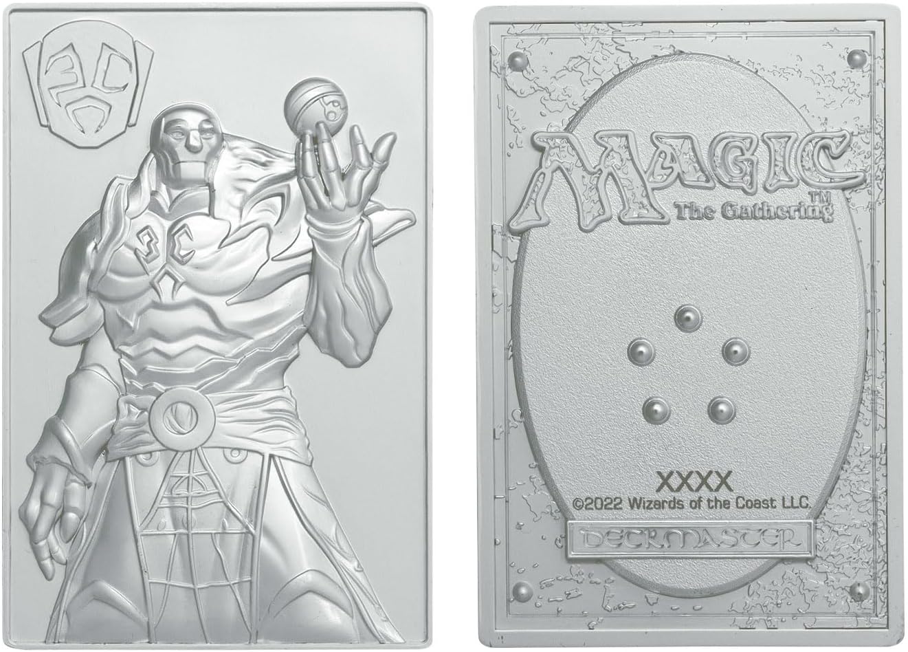 Magic: The Gathering Limited Edition Karn Ingot – .999 Silver Plated Collectible, MTG Premium Metal Art Card, Official Licensed Karn Artifact, Gift for Magic Fans & Collectors