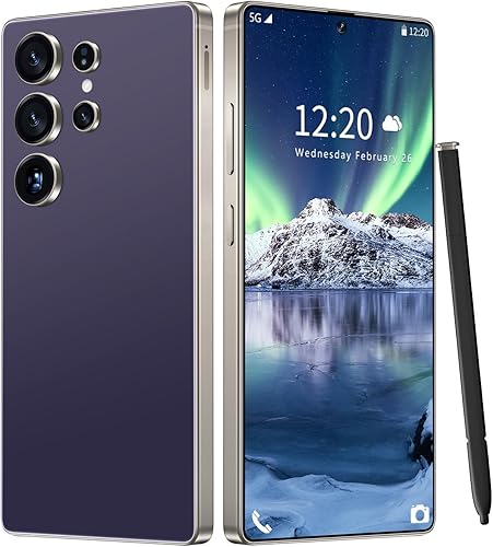 Teléfono I25 Ultra desbloqueado de 16+1 TB, bolígrafo integrado, batería de 7000 mAh, pantalla HD de 6.99 pulgadas, teléfono inteligente Android 14,