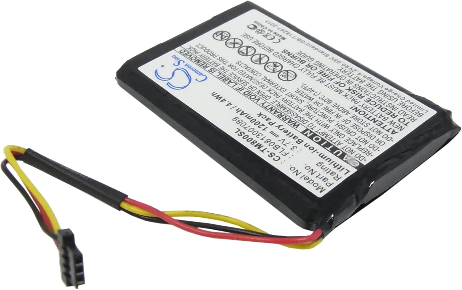 Replacement battery for TomTom One XL Traffic, TomTom One XL Europe