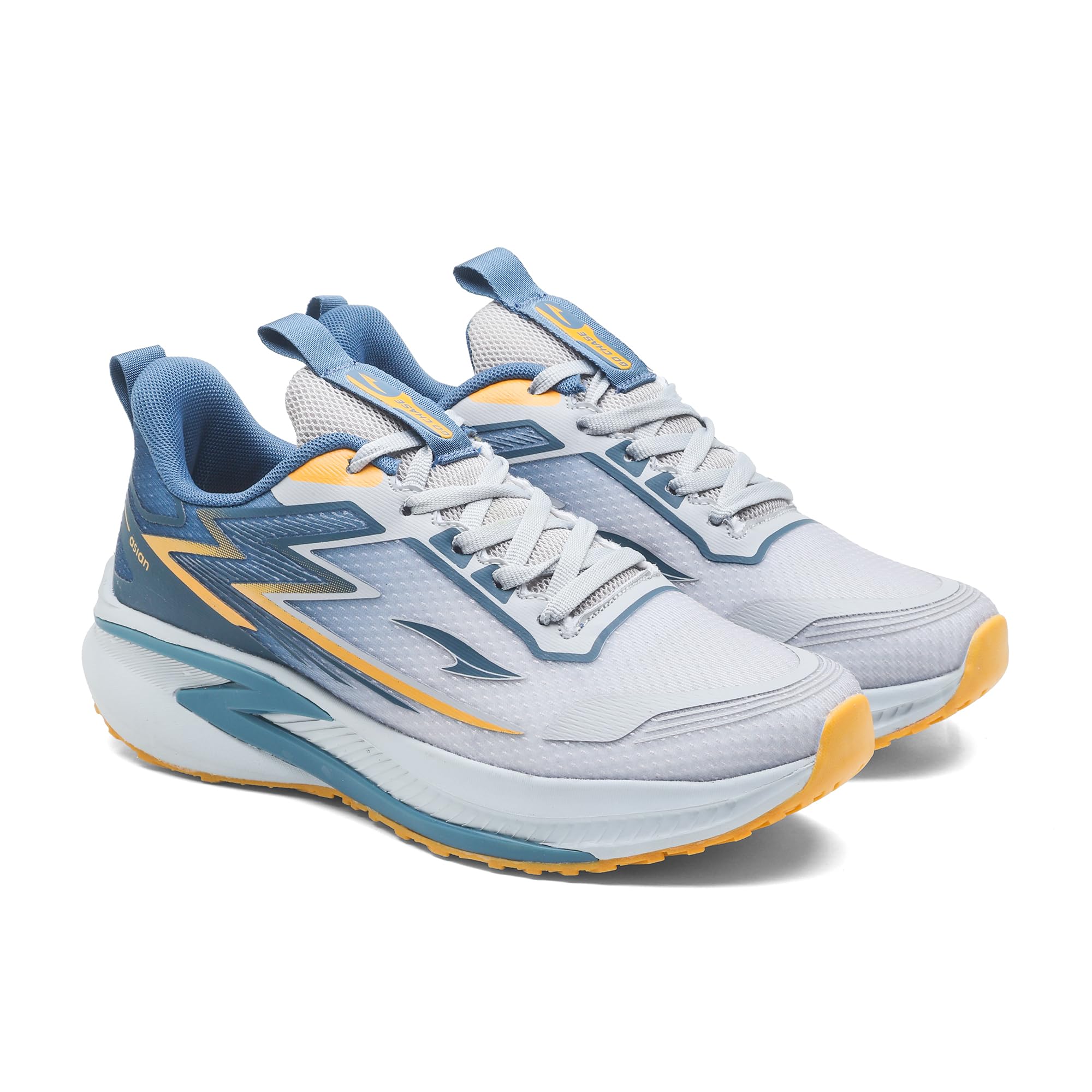 asian Quantum-28 Men’s Sports Shoes | Knit Mesh Upper, High Traction Outsole with Lateral TPU Support & Memory Foam Shoes | Stylish Training Shoes-picture-50