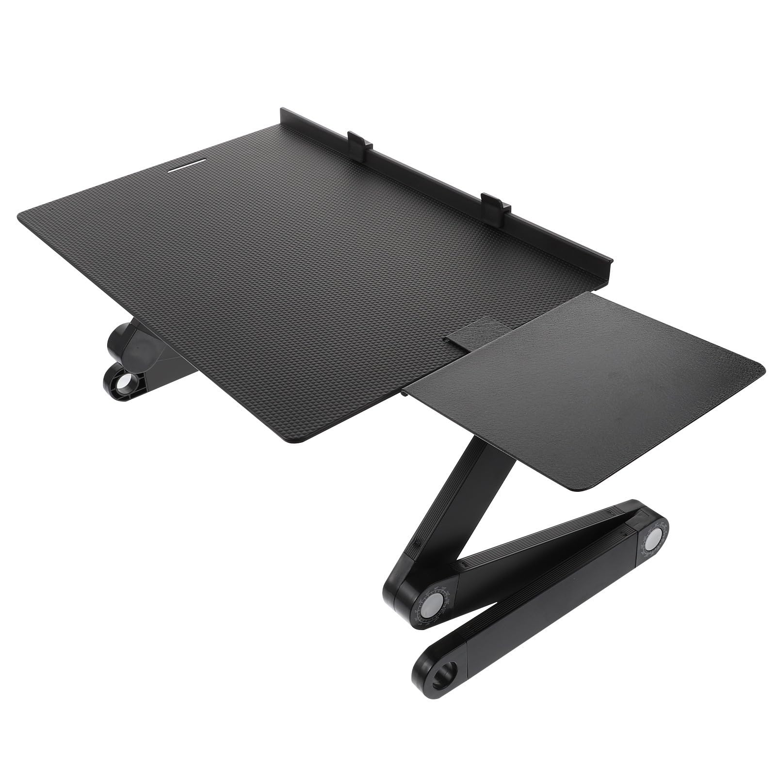 Supporto per Laptop Regolabile Pieghevole in Lega di Alluminio Nero