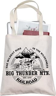 TOBGB Rides Theme Gift Animal kingdom Merchandise Magic Kingdom Travel Tote Bag Rides Theme Souvenirs Gift