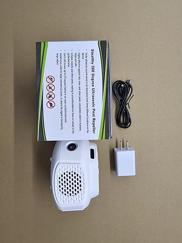 Miniatura 7 de Enchufe ultrasónico repelente de plagas para control de roedores de plagas para ratones, ratones, ratas, ardillas, murciélagos, cucarachas, arañas,
