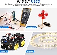 Vista 7 de SDTC Tech Juego de 2 soportes de batería AA de 1,5 V y kit de conector a presión tipo I 3 voltios espesar caja de batería de plástico