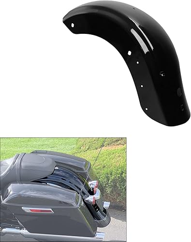 Miniatura 3 de TCMT Guardabarros trasero para Harley CVO Limited FLHTKSE modelos Touring 2016-2023 Road King Road Street Electra Glide 2009-2023