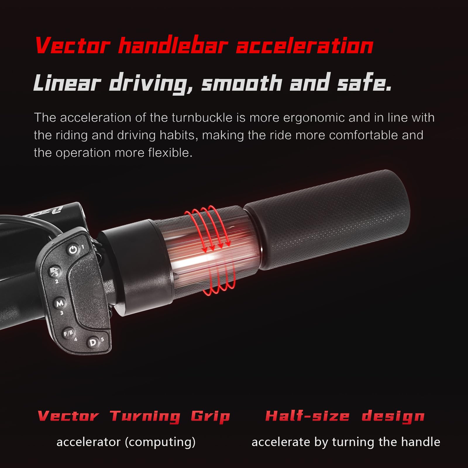 HWWH Scooter Elettrico Adulto Monopattino Elettrici Potente da Sterrato Veloce Manopola dell'acceleratore Doppio Motore Fuoristrada Pneumatici per Tutti i Terreni da 11in litio Batteria 60V 40Ah