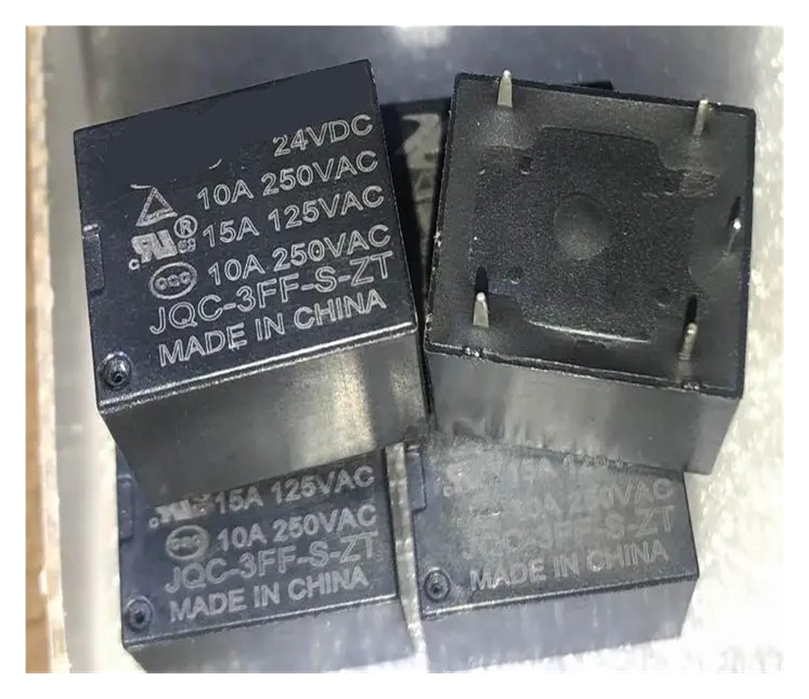 Yzwrwrmktb One Color 1Pc Jqc-3Ff-S-Zt 24Vdc (T73c-10A/15A) Relay 5Pins