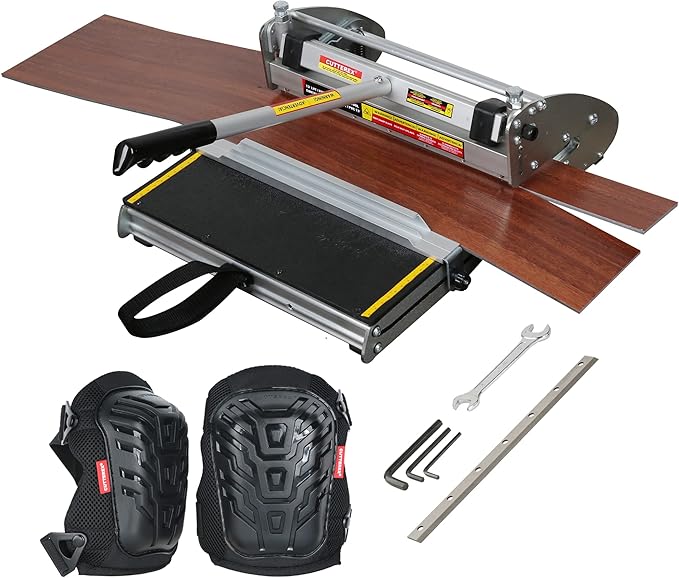 CUTTEREX 13" Free 360° Vinyl Laminate Floor Cutter for VCT, LVT, SPC