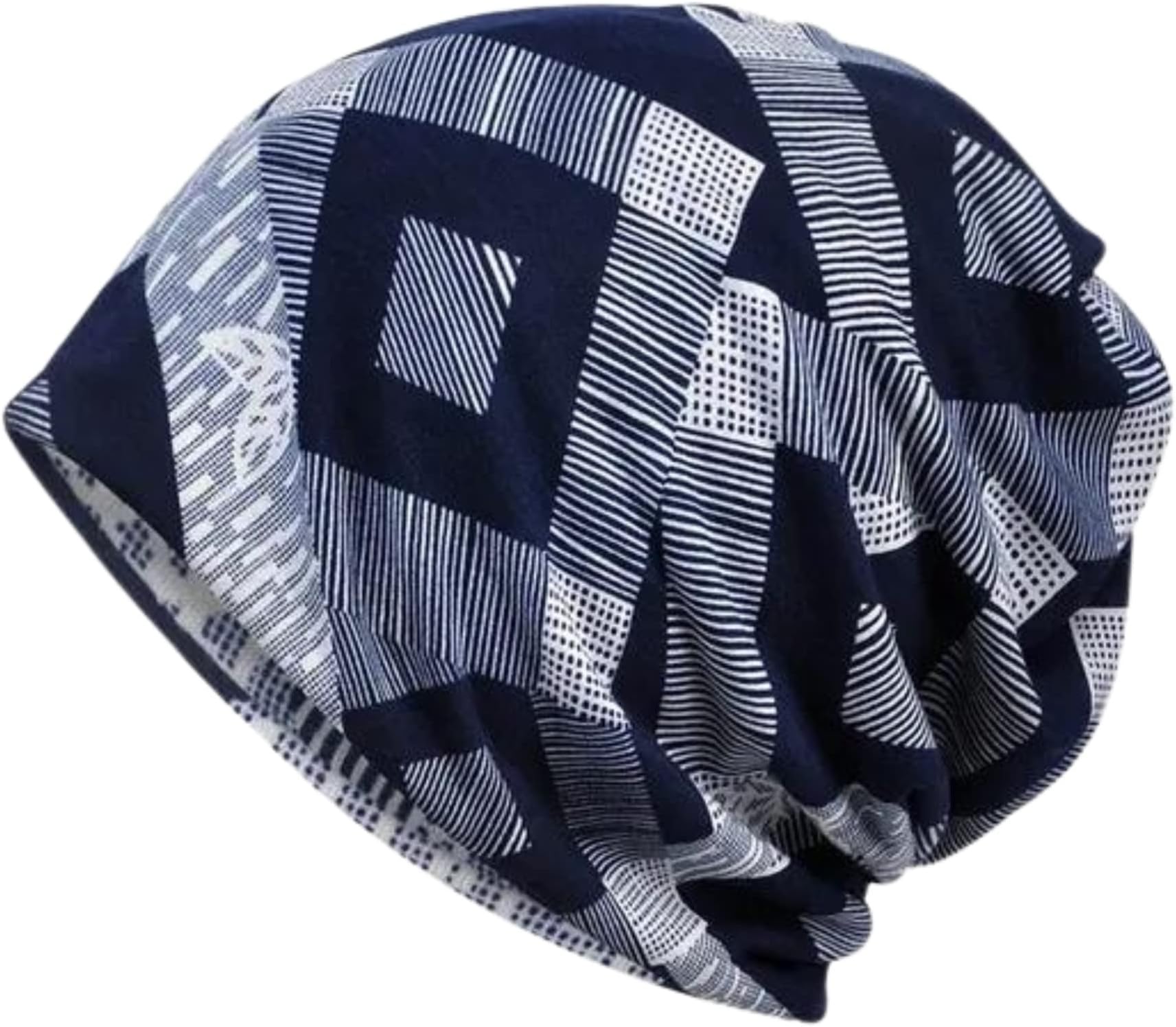 - Men's Women's Slouchy Blended Cotton Summer Winter Beanie Skull Multicolor Cap (SB3028, Free Size)
