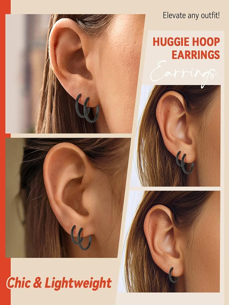 FaithHeart 925 zilveren oorstekers voor dames en meisjes, kleine knorpeloorbellen, huggies, creolen, helix-piercings, zilveren oorbellen, 6mm tot 12mm, selecteerbare oorsieraden, 6 mm, Zilver
