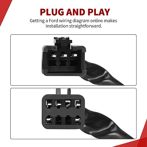 Miniatura 8 de YITAMOTOR Espejos de remolque compatibles con Chevy Silverado Sierra 1500 2500, 2001, 2002, Chevy Silverado Sierra 1500 2500, 2001-2002 GMC Yukon