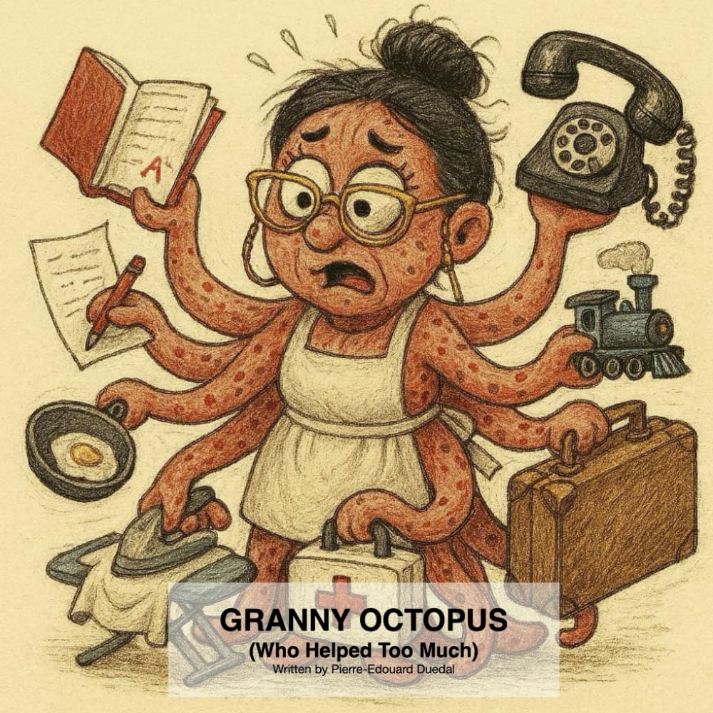 Granny Octopus: Perfect for Kids learning about boundaries, balance, and self-care | Parents, grandparents, and caregivers who do too much | Rhythmical with gentle humour | Bedtime Story