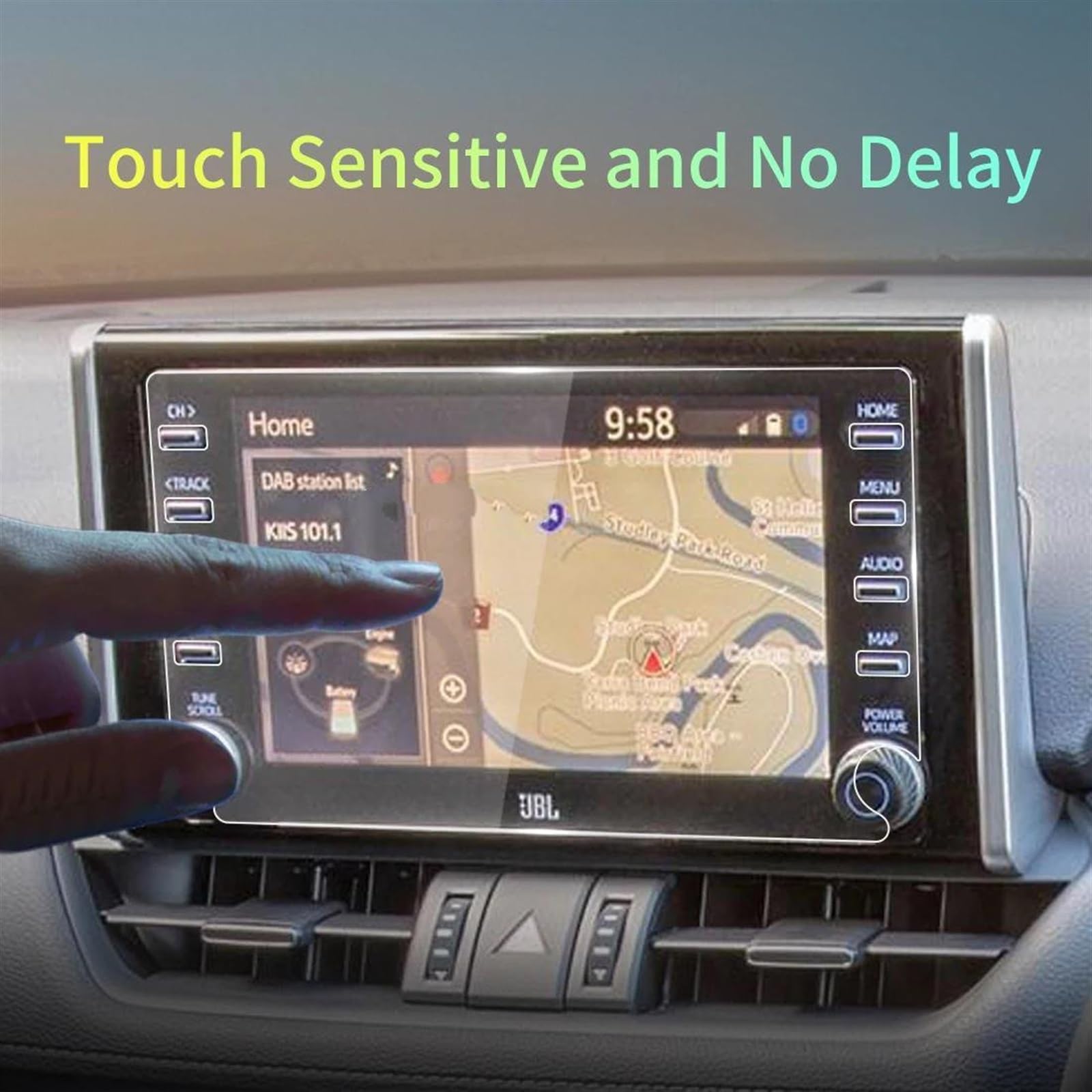 Ochraniacz ekranu ze szkła hartowanego Carplay Automoties do RAV4 2021