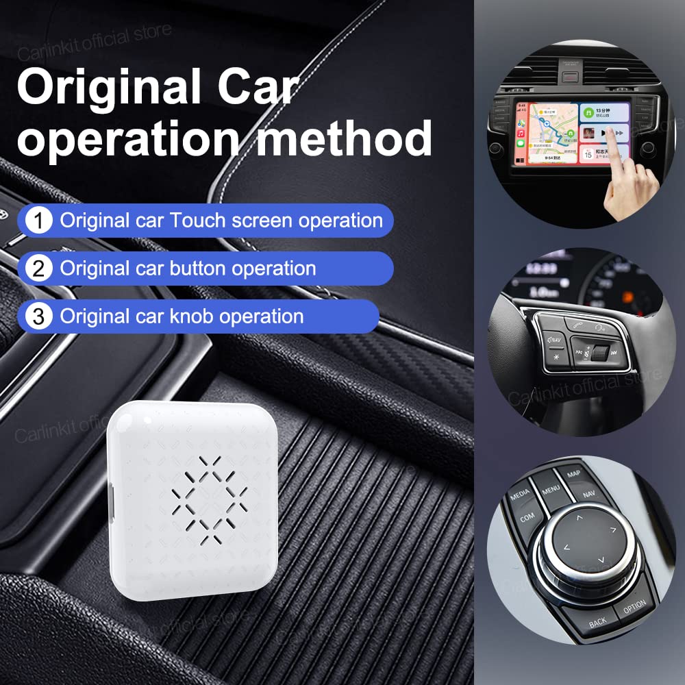 Buy CarlinKit Mini CarPlay Wireless Adapter, only for Vehicles with