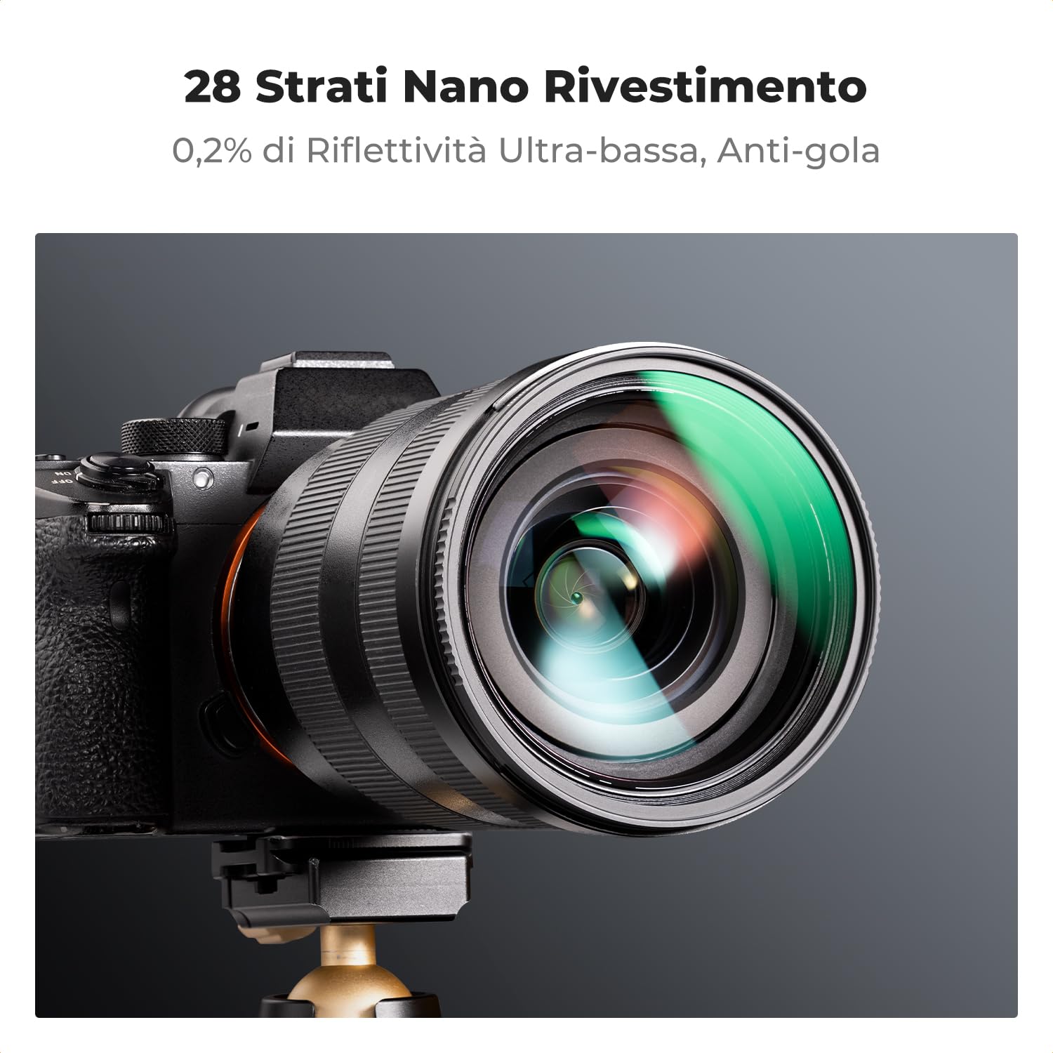 K&F CONCEPT Nano-Xcel Filtri Kit, 67mm Filtro di Protezione UV + Polarizzatore Circolare Con Tappi per Obiettivi 3pcs Panni di Pulizia