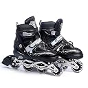 PARABRAHMA Adjustable Size 4 Wheels Inline Skates |Beginner-Friendly Skating Shoe | Adjustable Skating Shoes Roller Blades |Professional Fitness Roller Skates for Unisex gallery image