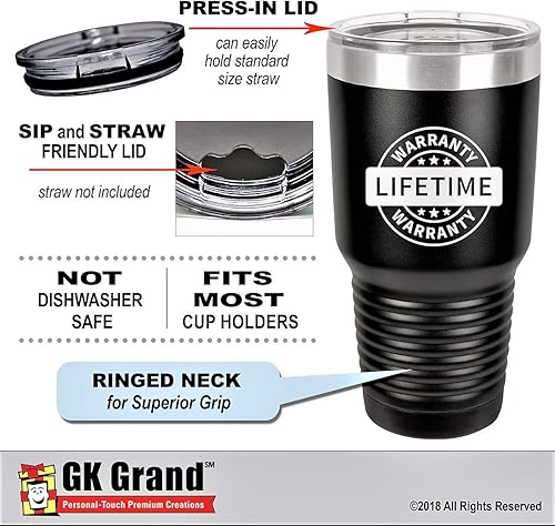 Miniatura 4 de NONNA GIFT  "BEST NONNA EVER  LOVE YOU" - Vaso de acero inoxidable aislado al vacío, taza de café de viaje, GK Grand diseñada y grabada para