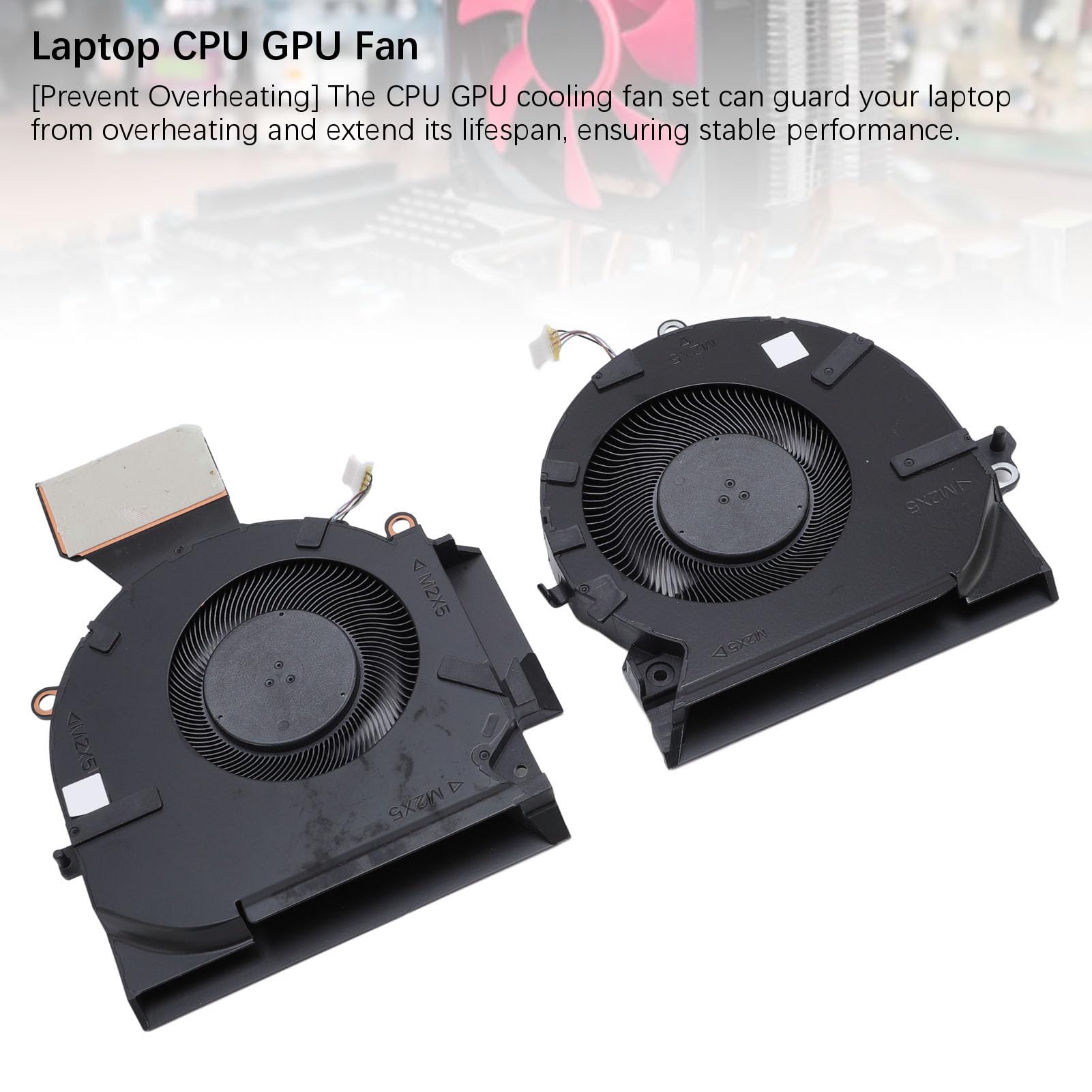 Jiawu Il Set di Ventole di Raffreddamento per Laptop OMEN 16-b 16-c RTX3060 RTX3070 Protegge Efficacemente Dal Surriscaldamento per Giocatori e Professionisti Materiale ABS in Lega di Alluminio