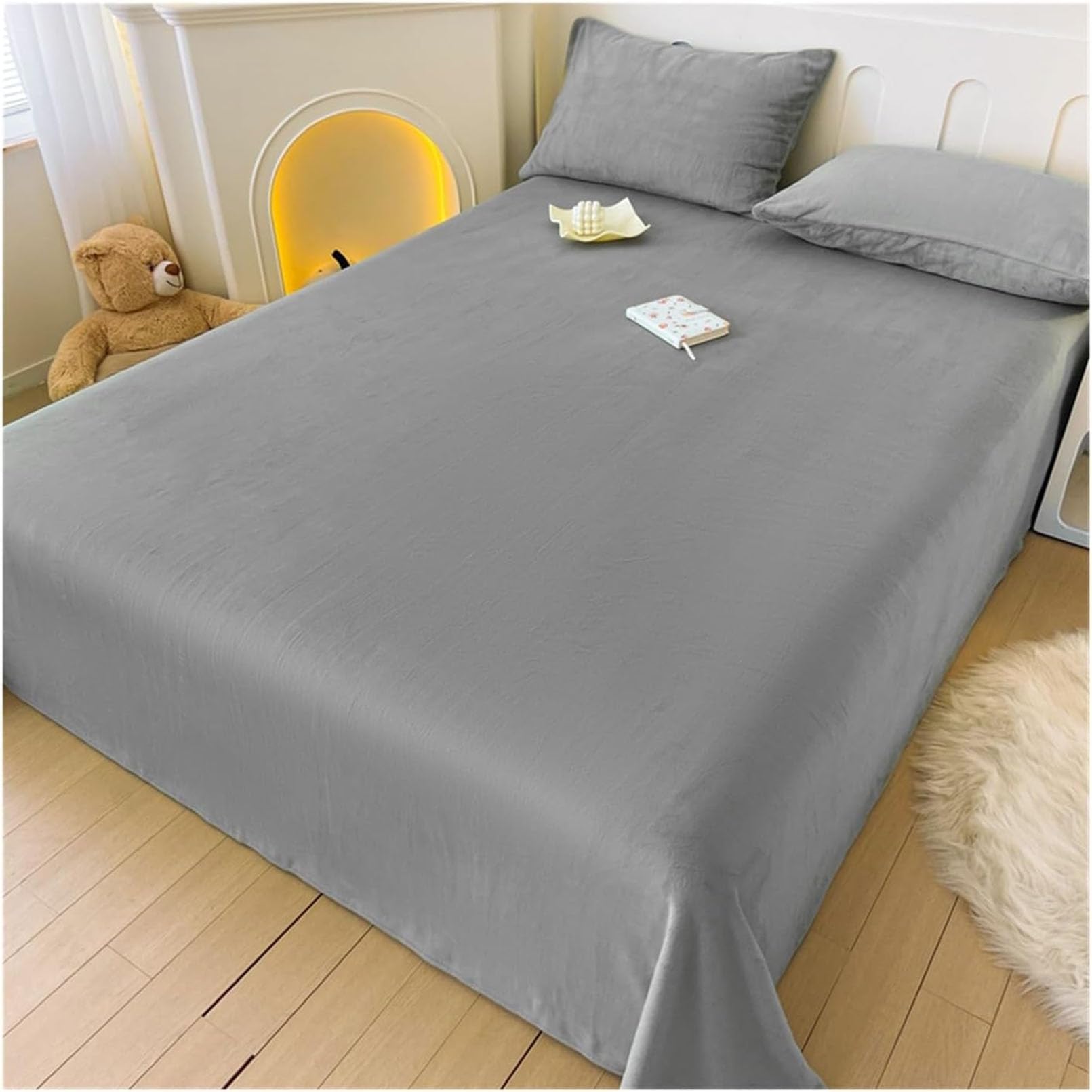 Parure de lit en polaire de microfibre haut de gamme ultra douce et respirante