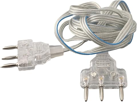 1pc Fencing Face Guard Cord, Transparent Epee Body Cords for Fencing Matches Epee Body Cords Wire