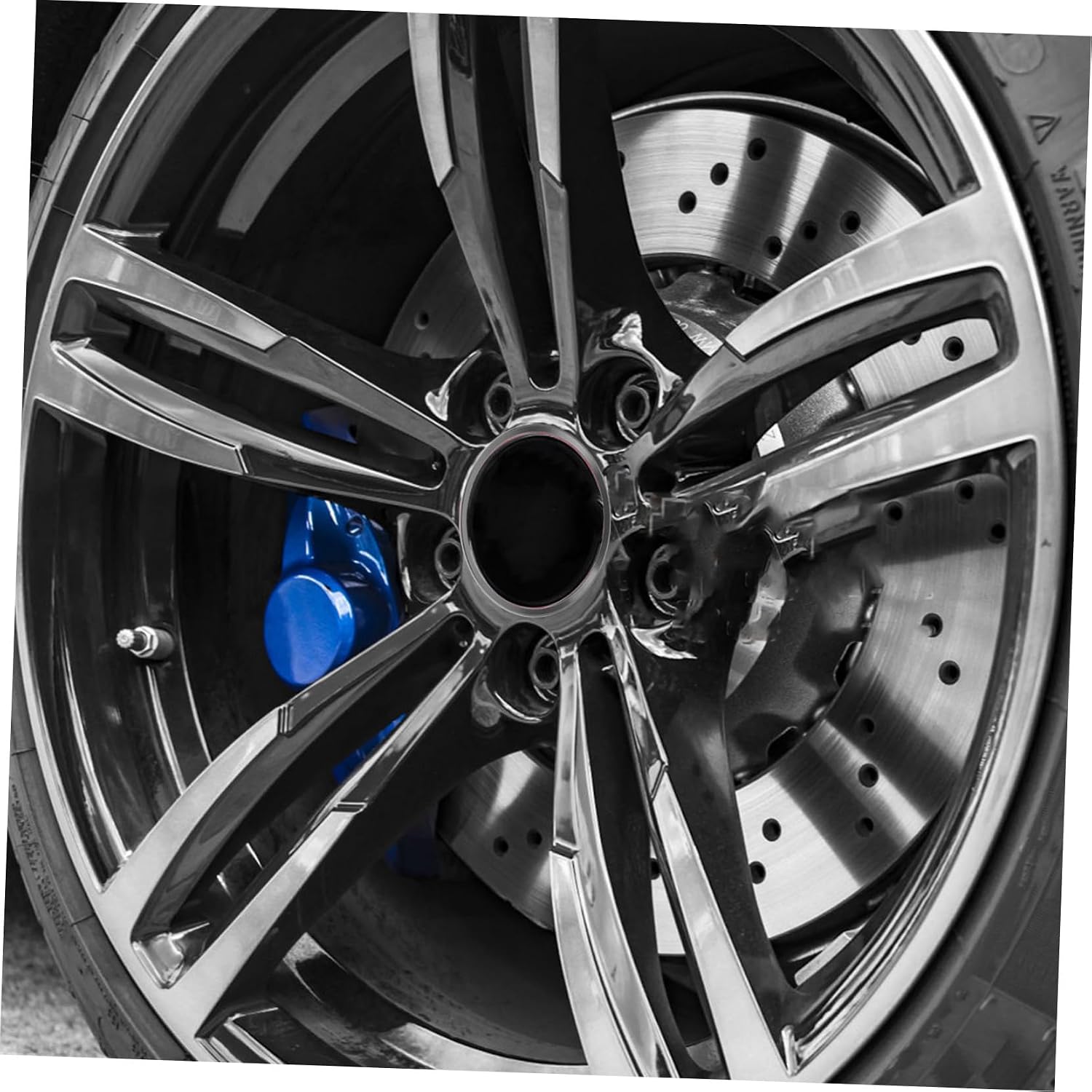 4pcs Hub Cap Ring Tire Replacement for Aluminum Alloy Decorative Wheel Hub Cover Trim