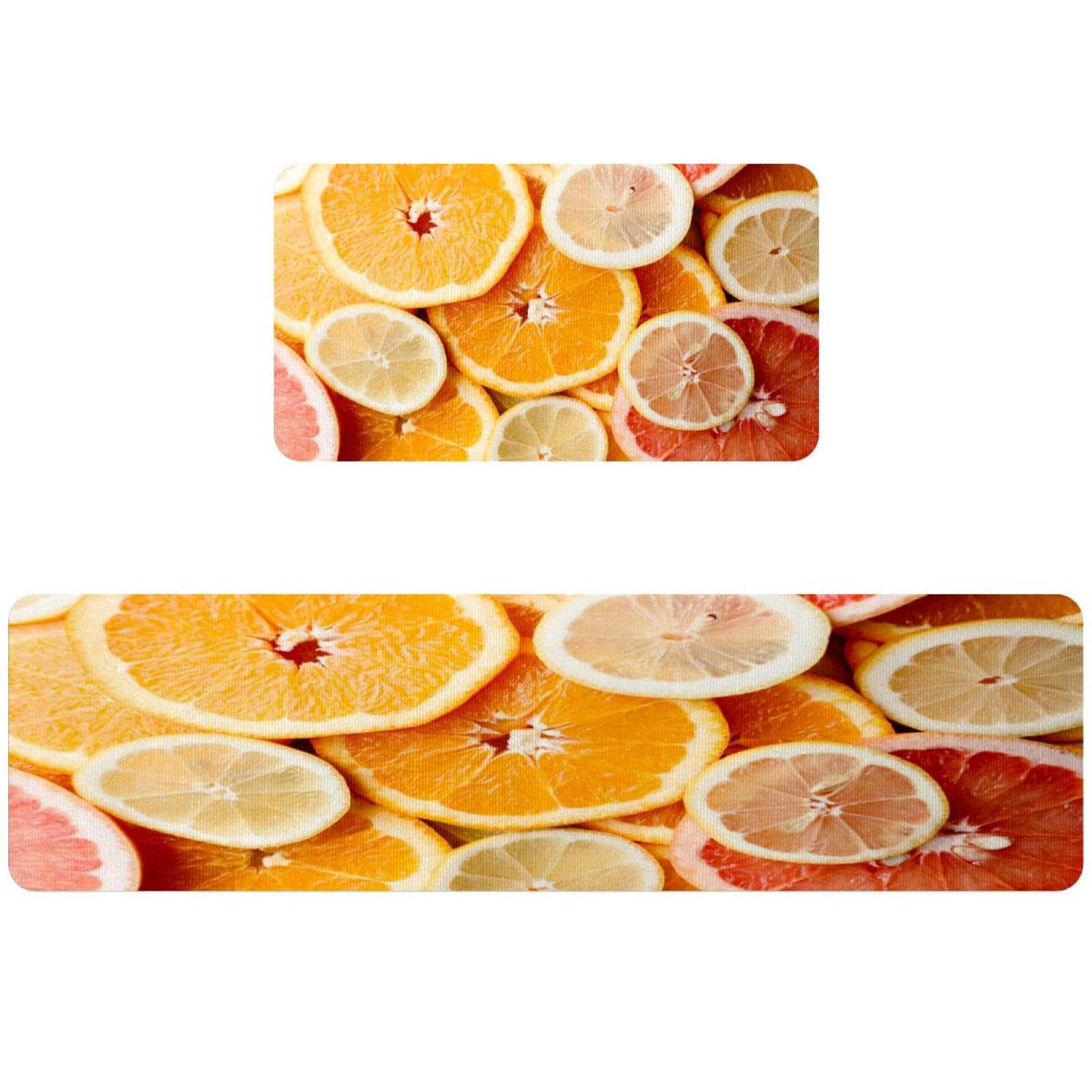 Tapis de cuisine antidérapants lot de 2 lavables contre les sols glissants