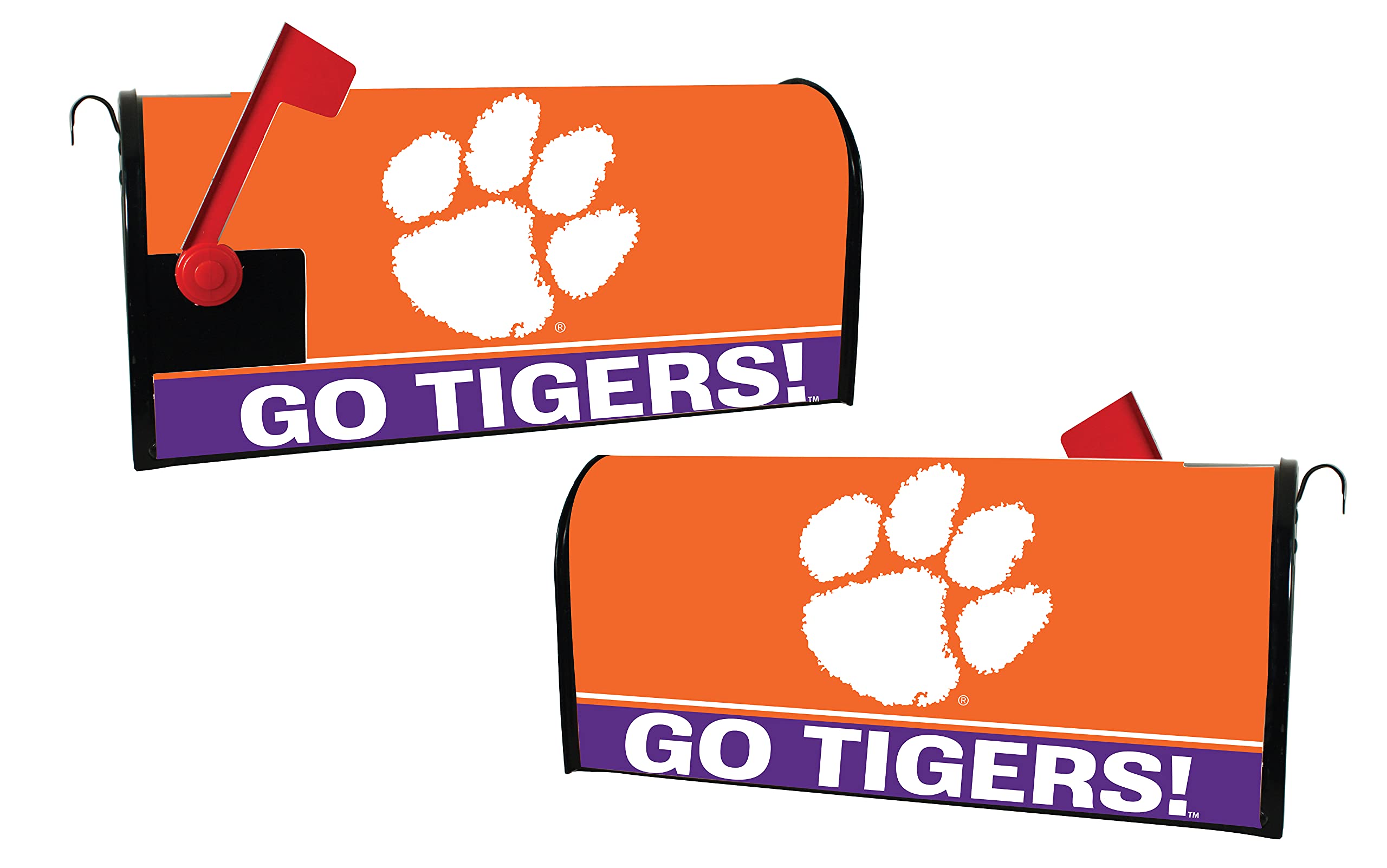 R and R Imports Clemson Tigers New Mailbox Cover Design for 2021 Officially Licensed Collegiate Product
