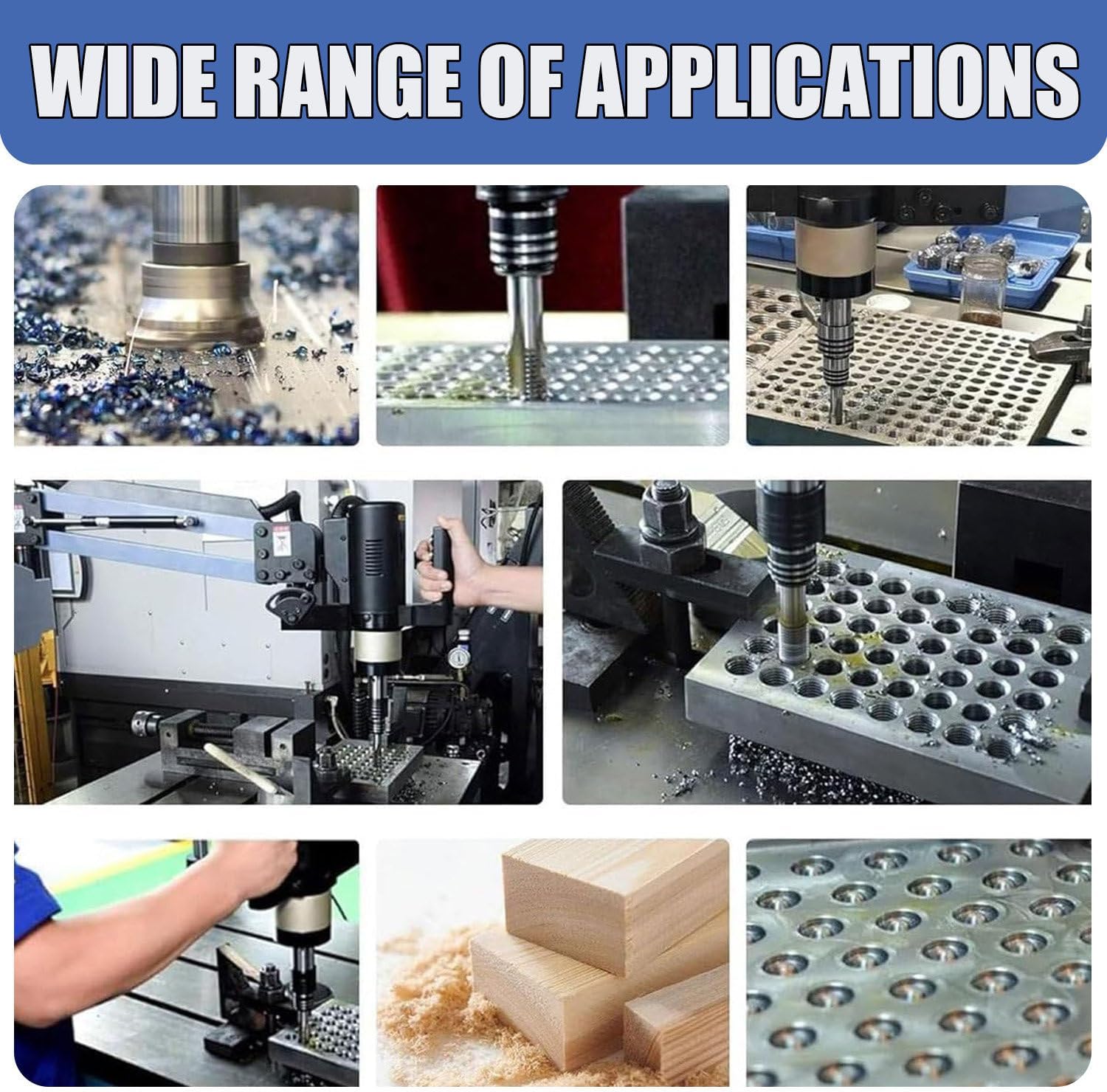 Desktop Small Electric Tapping Machine,Smart Touch Screen Universal Tapping Machine,Cantilever Tapping Machine,for Tapping Machines Drilling Machines Electric Tools
