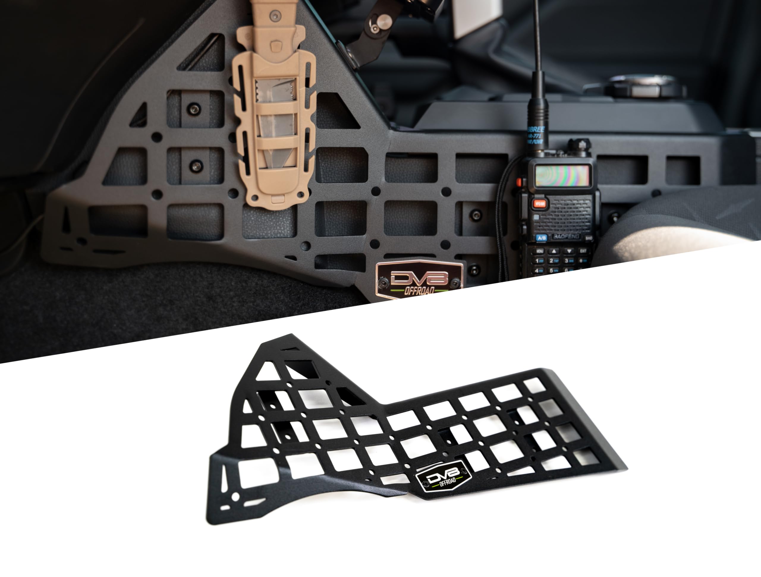 Amazon.com: DV8 Center Console Molle Panels & Digital Device Mount