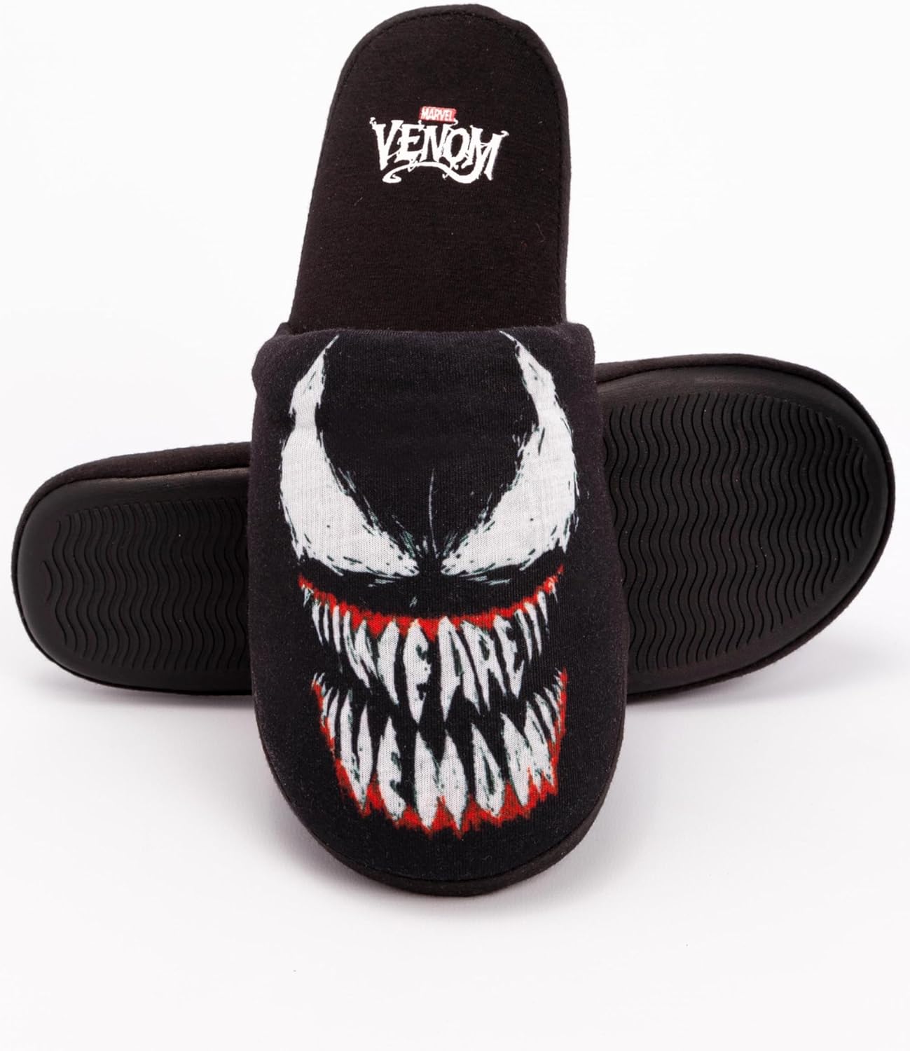 Marvel Gift Slippers Men's Slip On Alien Symbiote House Shoes - Image 6