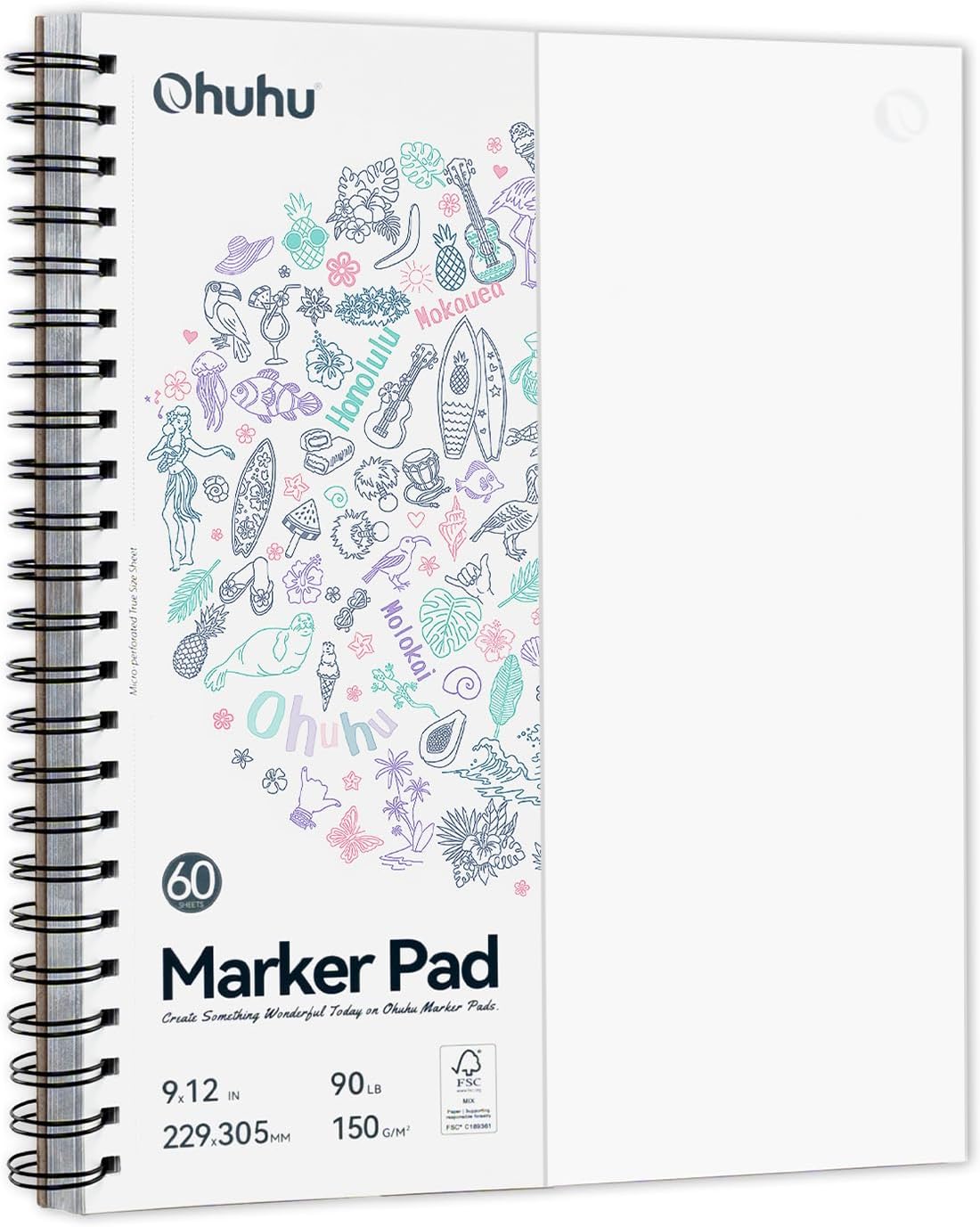 Paper-friendly marker pad