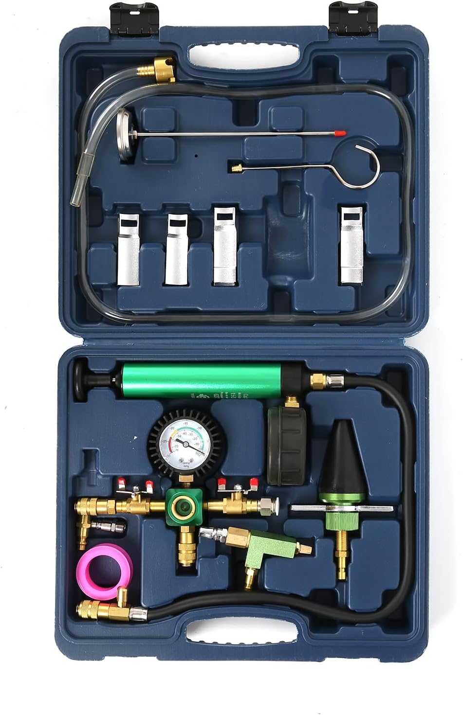 Universal Radiator Coolant System Vacuum Refill Kit Radiator Pressure Leak Test