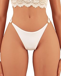 Seamless Thongs for Women No Show Briefs Breathable Panties Underwear