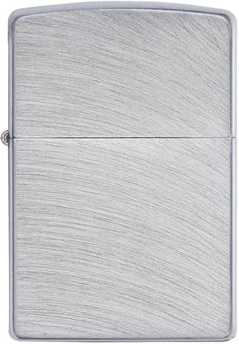 Vista 30 de Zippo Encendedor - Encendedor personalizado cromado a prueba de viento personalizado grabado (cromo cepillado) #200