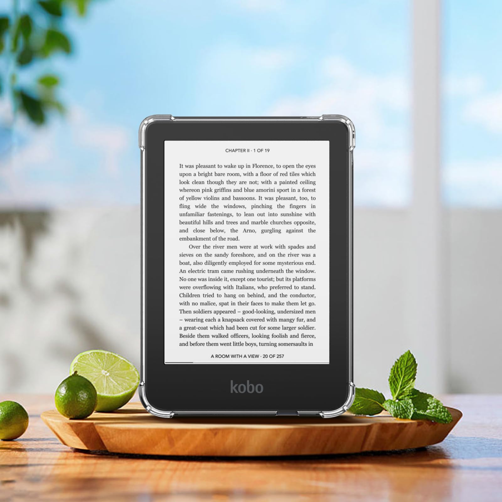 Vancle Étui pour Kobo Clara Colour(2024) & Kobo Clara BW(2024) & Kobo Clara 2E (2022) 6" Housse avec Coins renforcés Étui pour Clara 2E Ereader Clara 2E Coque