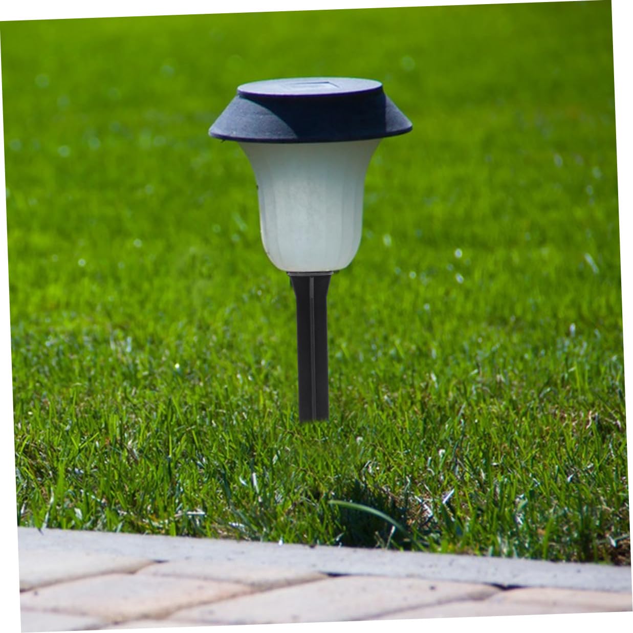 Happyyami Lot de 10 piquets solaires en plastique pour allée, terrasse, décoration de jardin